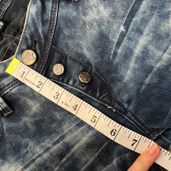 Project 18 NWT Booty lifting blue  jeans 28/9 Labella skinny ankle zipper unisex - Picture 12 of 16